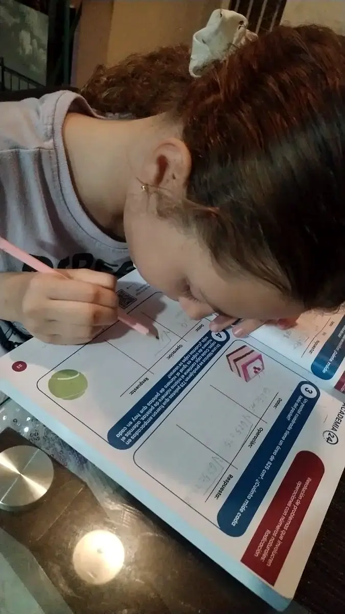 Estudiante de nivel inicial