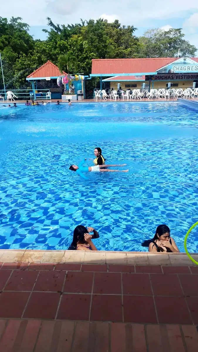 Clase de natación
